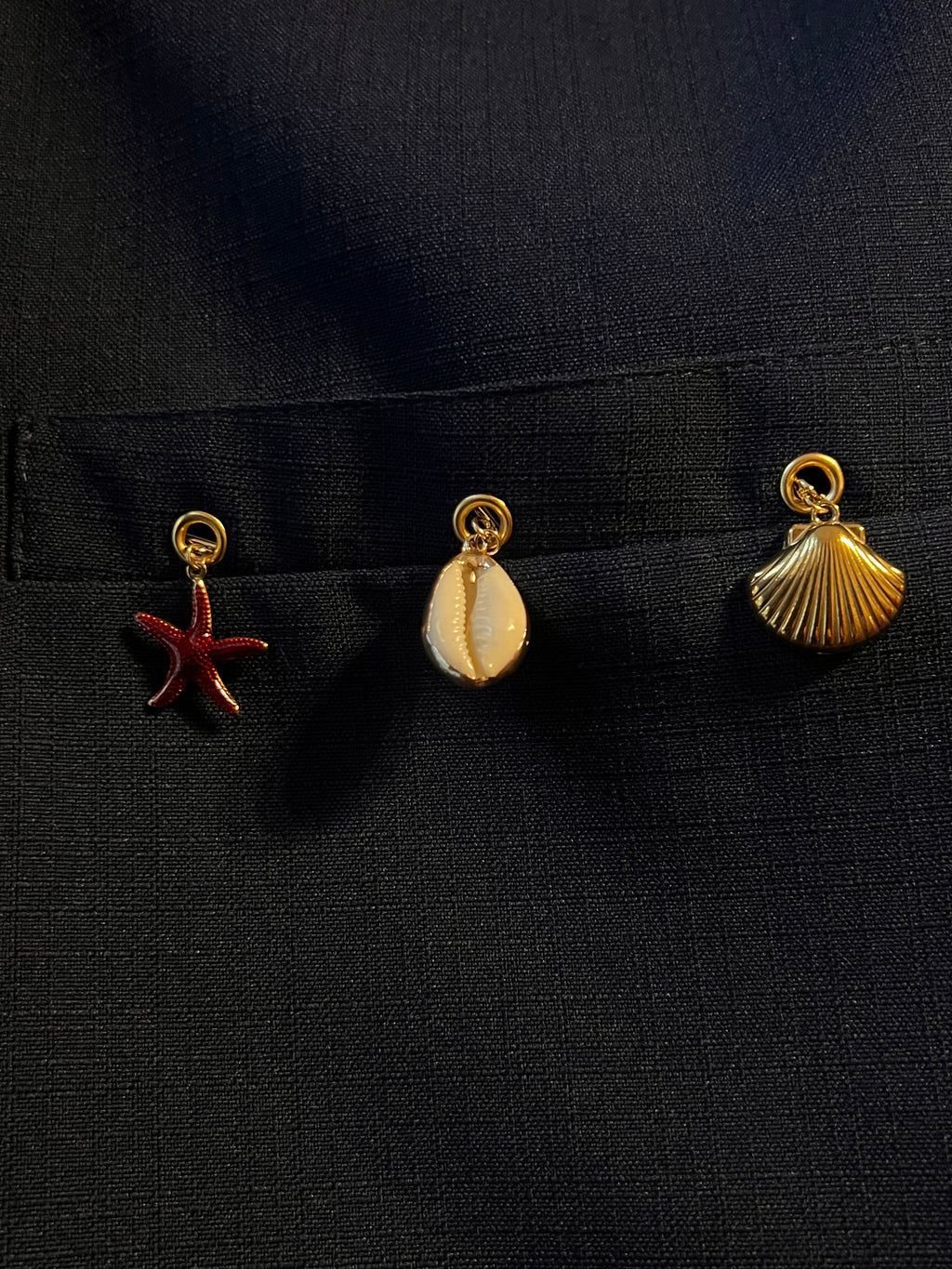 Blazer, Breloques sur poche